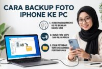 Cara Backup Foto iPhone ke PC