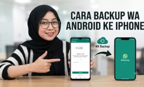Cara Backup WA Android ke iPhone