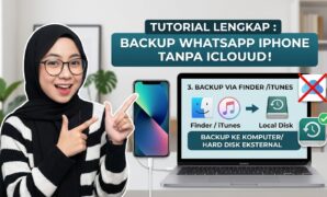 Cara Backup WhatsApp iPhone Tanpa iCloud